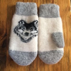 Kids Wool blend mittens